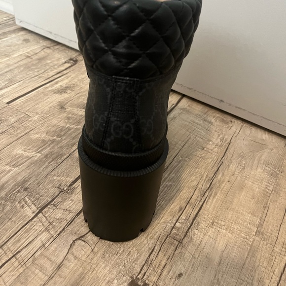 Gucci supreme canvas ankle boots - Picture 4 of 16